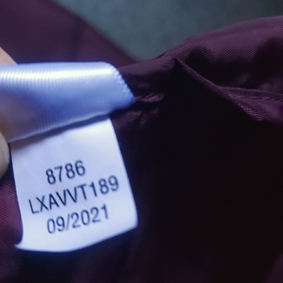 Aeropostale Remixed Down Burgundy Vest- Sz S - Picture 7 of 10